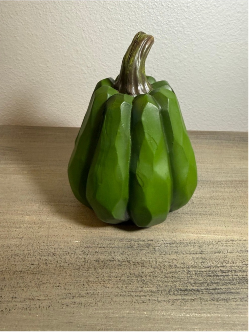 Decorative Wooden Green Bell Pepper 6”